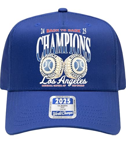Amazon.com: New Era LA Los Angeles Dodgers 9SEVENTY 2024 World